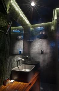Koupelna v ubytování Hotel Aleramo