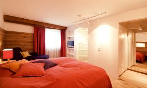 Hinterwies – Ski In / Lodge / Dine客房内的一张或多张床位