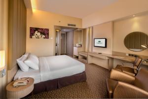 Postel nebo postele na pokoji v ubytování Sunway Hotel Georgetown Penang