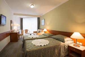 Postel nebo postele na pokoji v ubytování Hotel Zdravilisce - Thermana Lasko