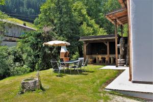 Vonkajšia záhrada v ubytovaní Chalet Alte Mühle