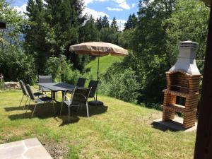 Vonkajšia záhrada v ubytovaní Chalet Alte Mühle