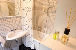 Kúpeľňa v ubytovaní Rodlers Chalet + 34 fotografií