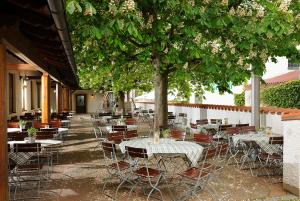 En restaurant eller et spisested på Landhotel Schlappinger-Hof