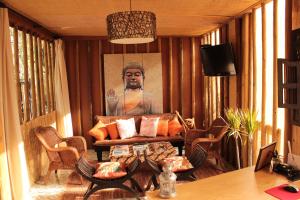 Posedenie v ubytovaní Organica Lodge Spa
