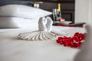 Cama ou camas em um quarto em Hyatt Zilara Cancun - All Inclusive - Adults Only
