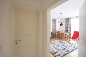 Χώρος καθιστικού στο Apartamente Olivero