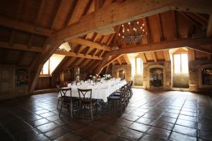 Restaurace v ubytování Romantik Hotel Landhaus Liebefeld