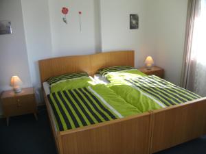 Postel nebo postele na pokoji v ubytování Pension Reindlhöh