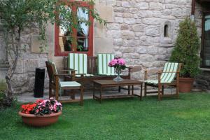 A garden outside Casa de Campoo