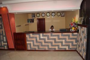 Vstupní hala nebo recepce v ubytování Hotel OK Kampala