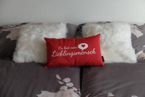 Posteľ alebo postele v izbe v ubytovaní Ferienwohnung Elsa
