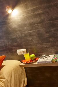 A bed or beds in a room at Central Flat