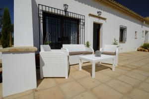 Istumisnurk majutusasutuses Casas de Alisné