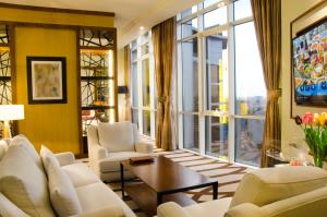 Posezení v ubytování Bayat Hotel