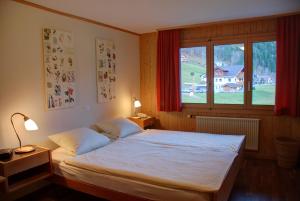 Letto o letti in una camera di Hotel Garni Hostatt
