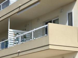 Balkón alebo terasa v ubytovaní Vista Mare Apartment con parcheggio privato