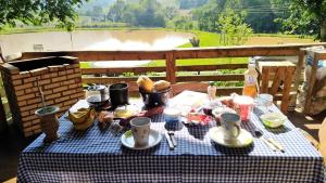 Možnosti snídaně pro hosty v ubytování Casa de Campo - Sítio Nova Levante