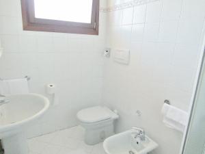 Koupelna v ubytování Hotel Ristorante Al Bassanello