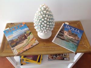 Knihovna v bed and breakfast