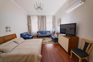 Posezení v ubytování Apartment Aqua Vita