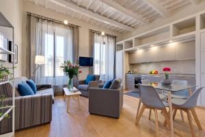 A seating area at Rome as you feel - Grotta Pinta apartments