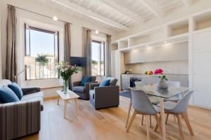 A seating area at Rome as you feel - Grotta Pinta apartments