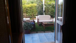 A garden outside Villa Betta