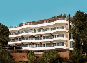 Das Gebäude in dem sich das Hotel befindet