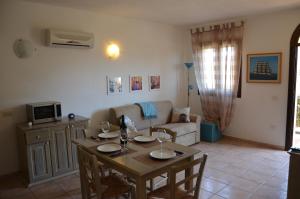 Χώρος καθιστικού στο Appartamento Residence Weber