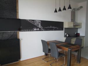 A kitchen or kitchenette at The Old Mill Budapest