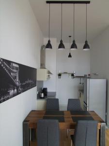 A kitchen or kitchenette at The Old Mill Budapest