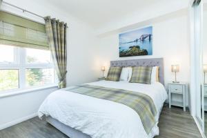 Postel nebo postele na pokoji v ubytování Luxury City Centre Apartment