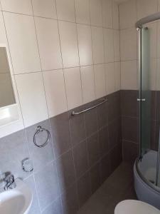 Koupelna v ubytování Apartment Renata