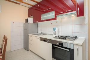 Kuchyňa alebo kuchynka v ubytovaní Villa Stara Kula