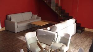 Posezení v ubytování Hotel Garni Vittoria