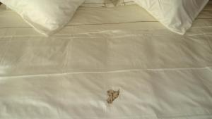Postel nebo postele na pokoji v ubytování Hotel Garni Vittoria