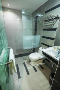 Koupelna v ubytování Indra Hotel Ipoh
