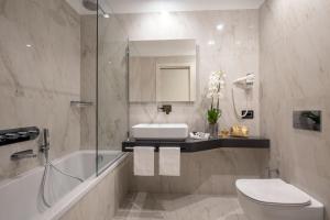 Ένα μπάνιο στο Hotel Gioberti