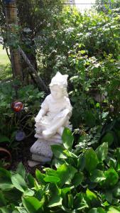 Ein Garten an der Unterkunft Ferienhaus Planetz