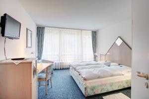 Katil atau katil-katil dalam bilik di alfa hotel