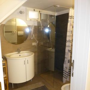 A bathroom at Casa Elena