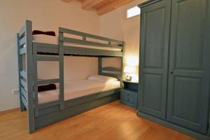 Łóżko lub łóżka w pokoju w obiekcie Villa Blue 2