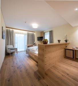 Postel nebo postele na pokoji v ubytování Design Hotel Frauenschuh