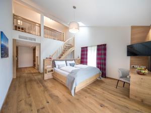 Postel nebo postele na pokoji v ubytování Design Hotel Frauenschuh