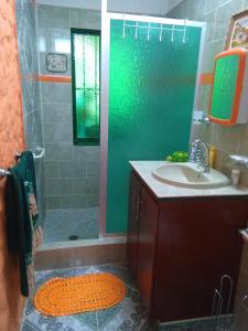 Koupelna v ubytování Casa finca El Girasol