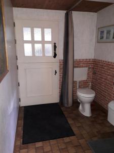 Koupelna v ubytování Urlaub im Friesenhaus