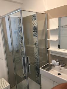 Kúpeľňa v ubytovaní Vista Mare Apartment con parcheggio privato