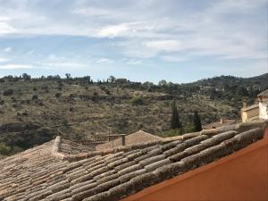 een uitzicht vanaf het dak van een huis bij Apartamento Toledo Centro in Toledo