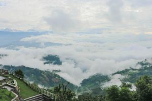 Lanskap alam di dekat resor